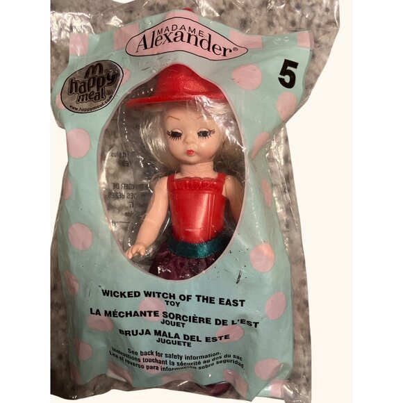 McDonald's Madame Alexander Doll Wizard of Oz Wicked Witch Happy Meal Toy - Picture 1 of 8